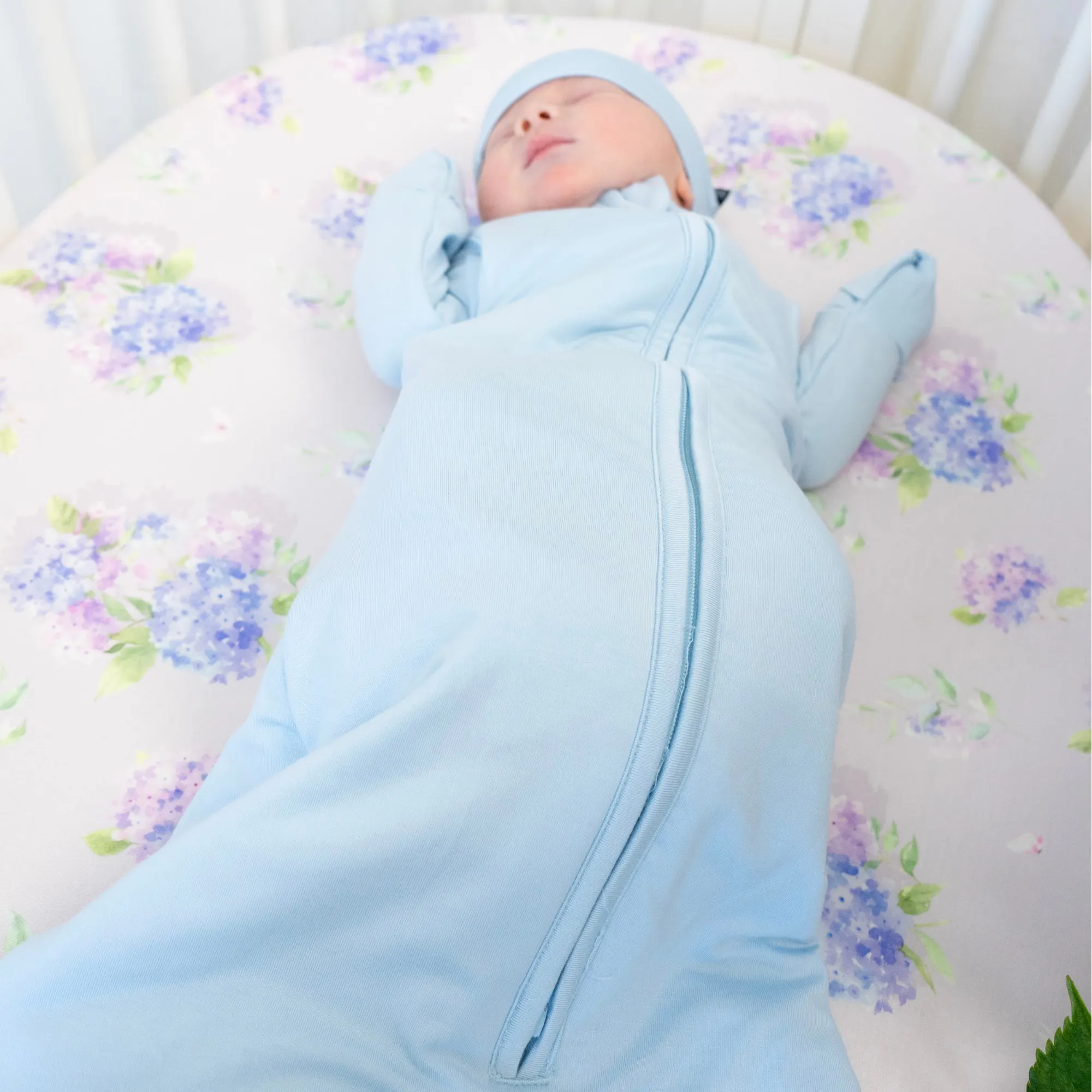 1.0 TOG Swaddle Sack - Hydrangea Blue