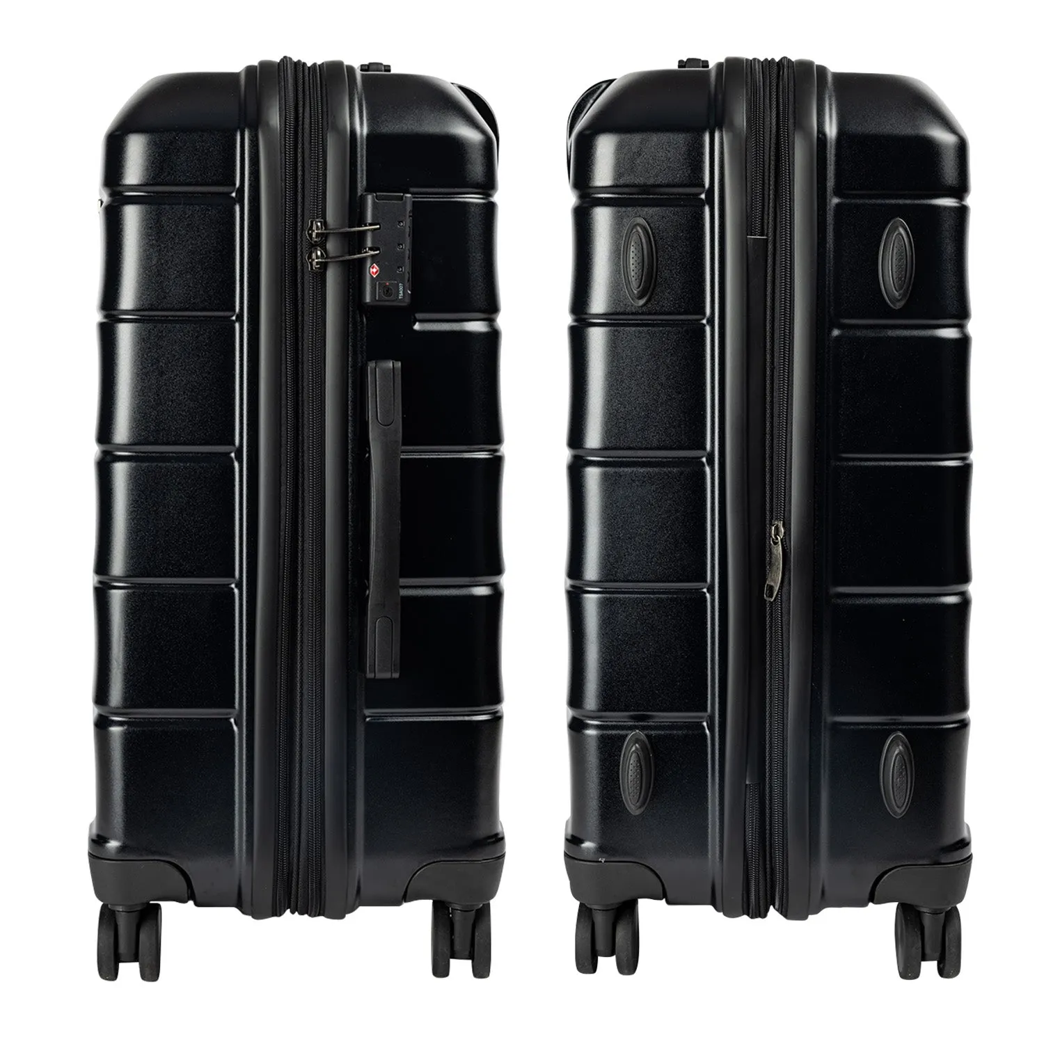 3PC Hard Shell Luggage Set, Expandable, TSA Lock - Olympus