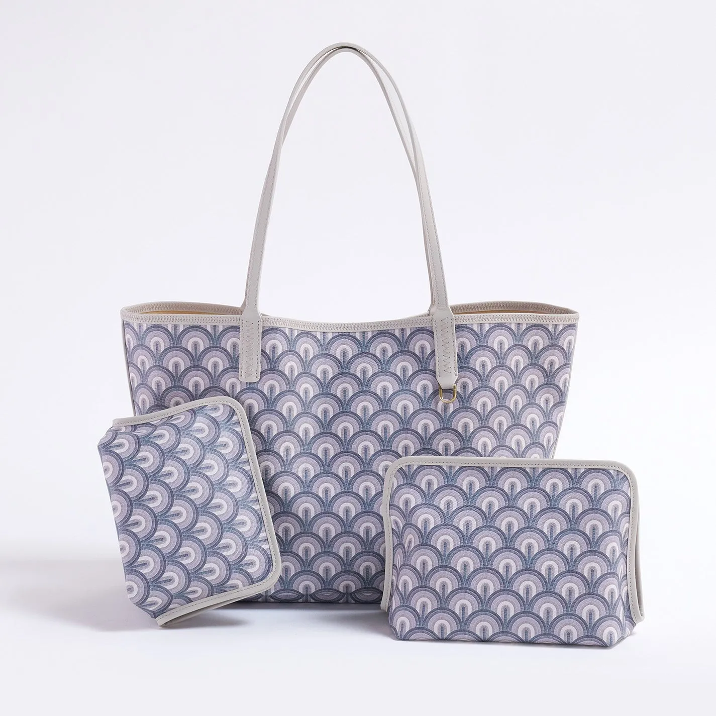 All That Tote In Coated Canvas - Grey Dawn