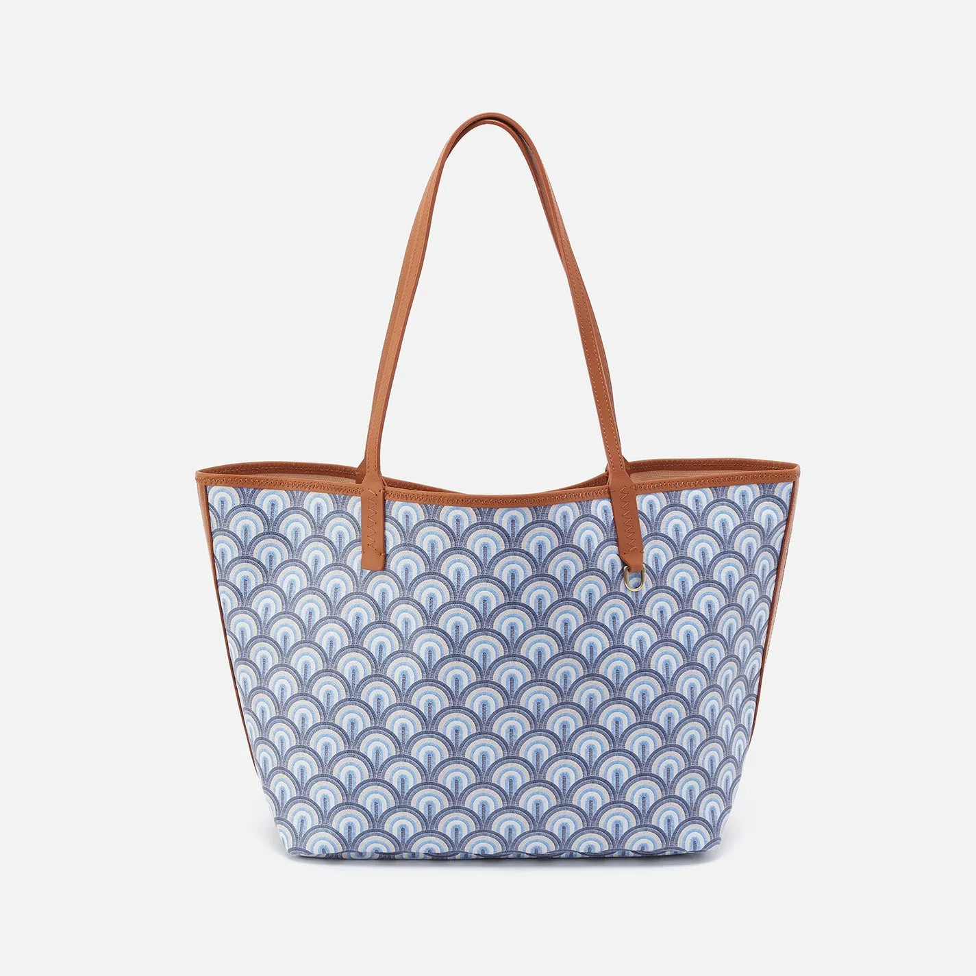 All That Tote In Coated Canvas - Soft Ocean