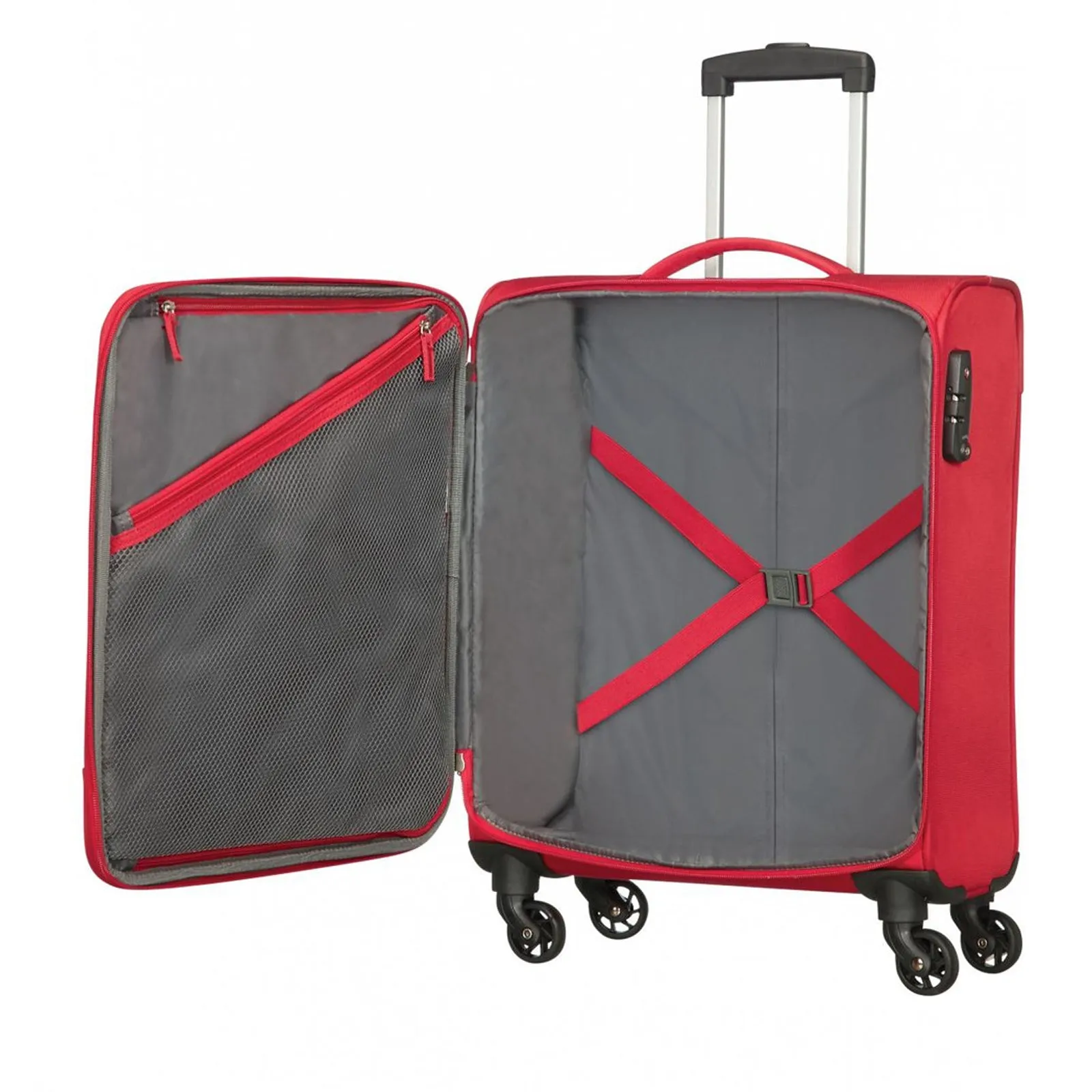 American Tourister Red Roller Case 19"