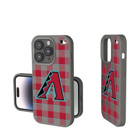 Arizona Diamondbacks Plaid Soft Touch Phone Case