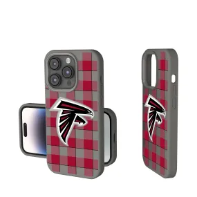 Atlanta Falcons Plaid Soft Touch Phone Case