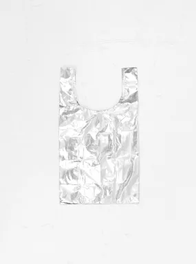 Baby Baggu Metallic Silver