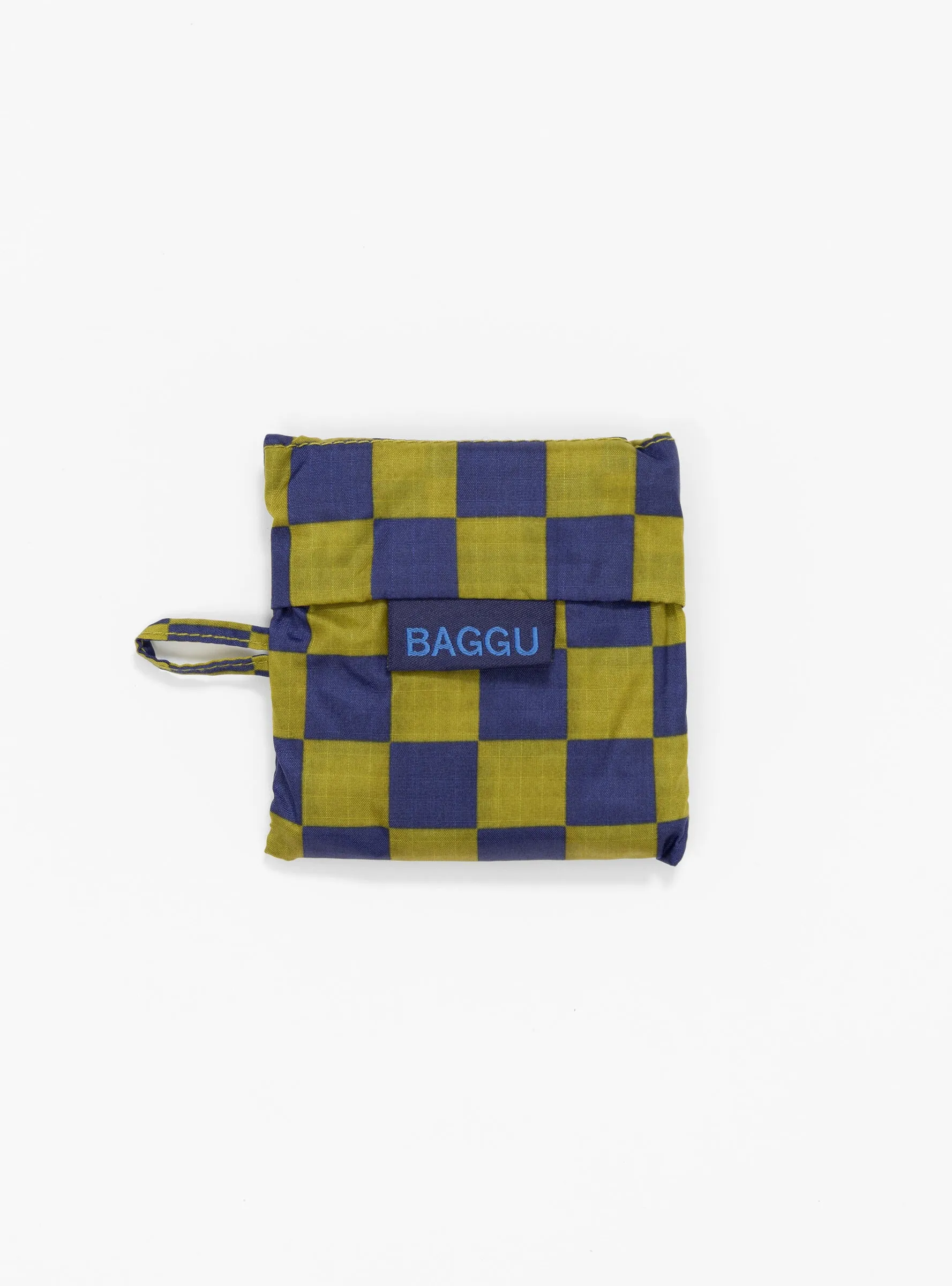 Baby Baggu Pear Navy Check