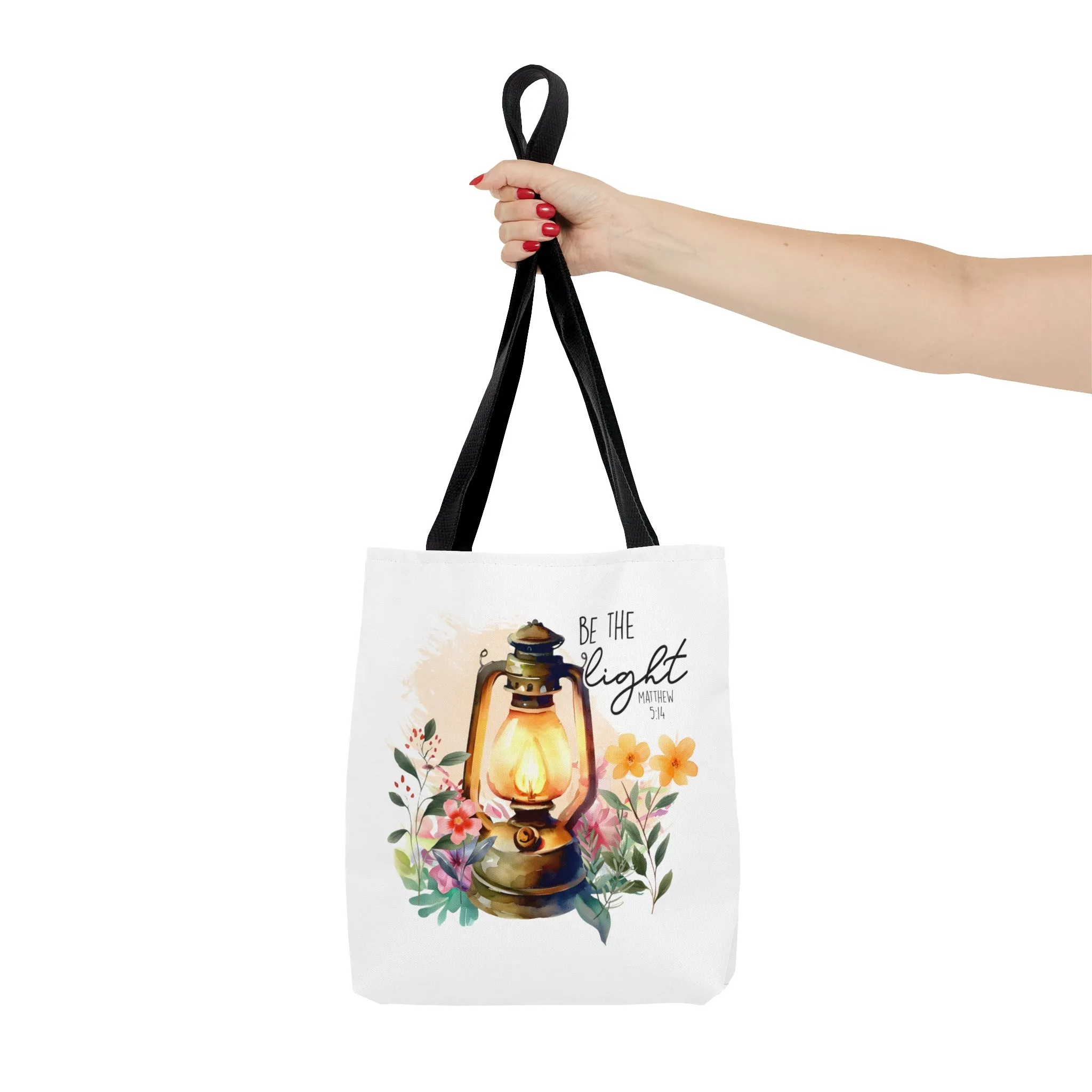 Be the Light Tote Bag, Christian Gifts