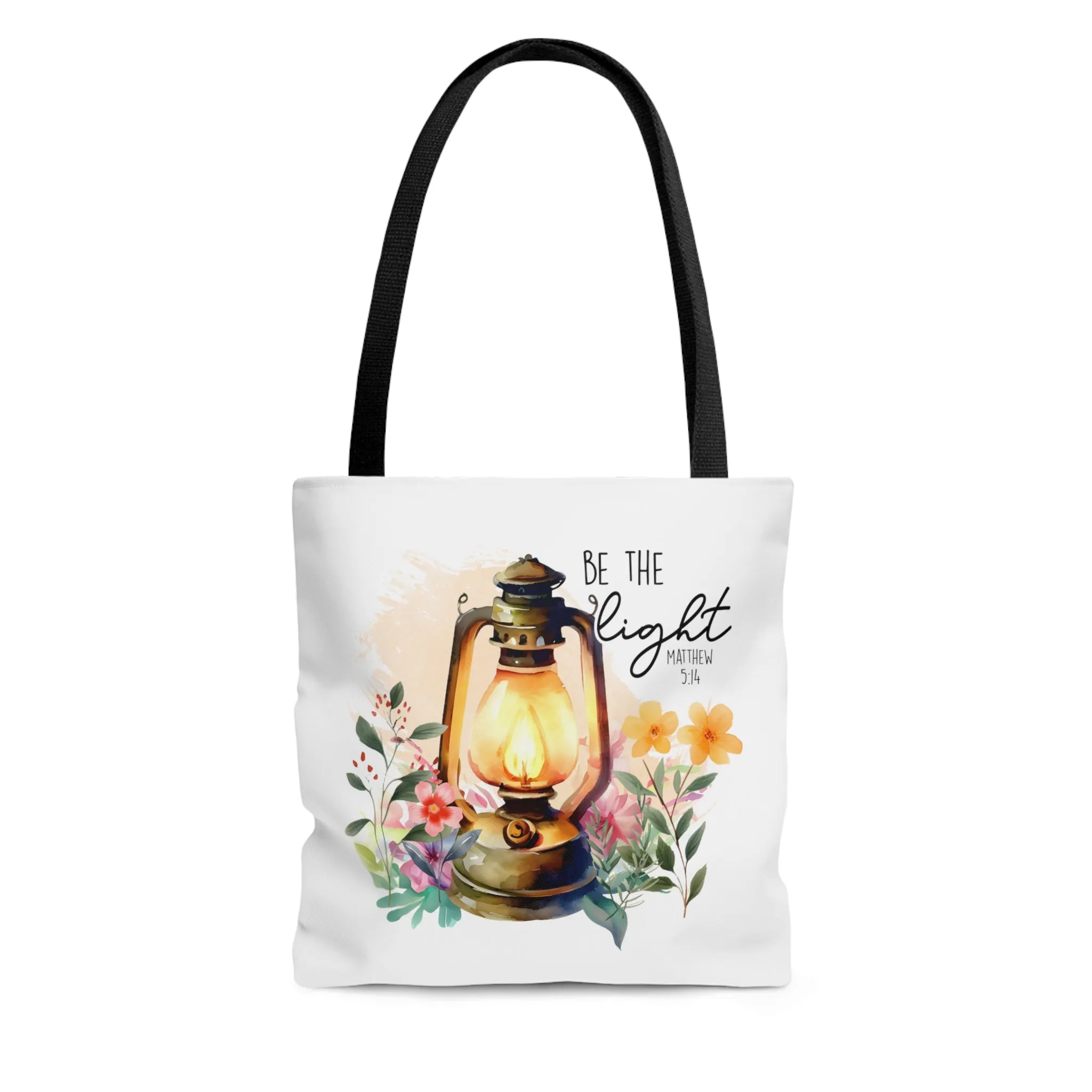 Be the Light Tote Bag, Christian Gifts