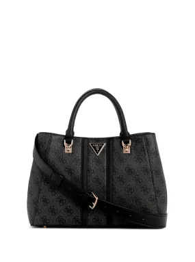 Black Logo Noreen Girlfriend Satchel Bag