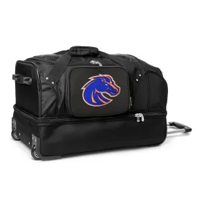 Boise State Broncos 27" Black Rolling Drop Bottom Duffel