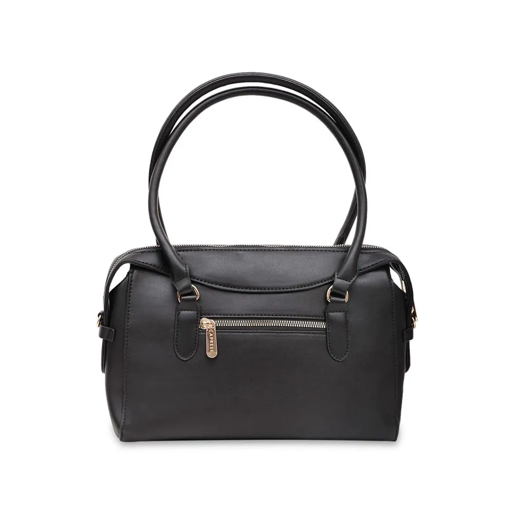 Caprese VIENNA SATCHEL SMALL BLACK SOLID WOMEN'S HANDBAG