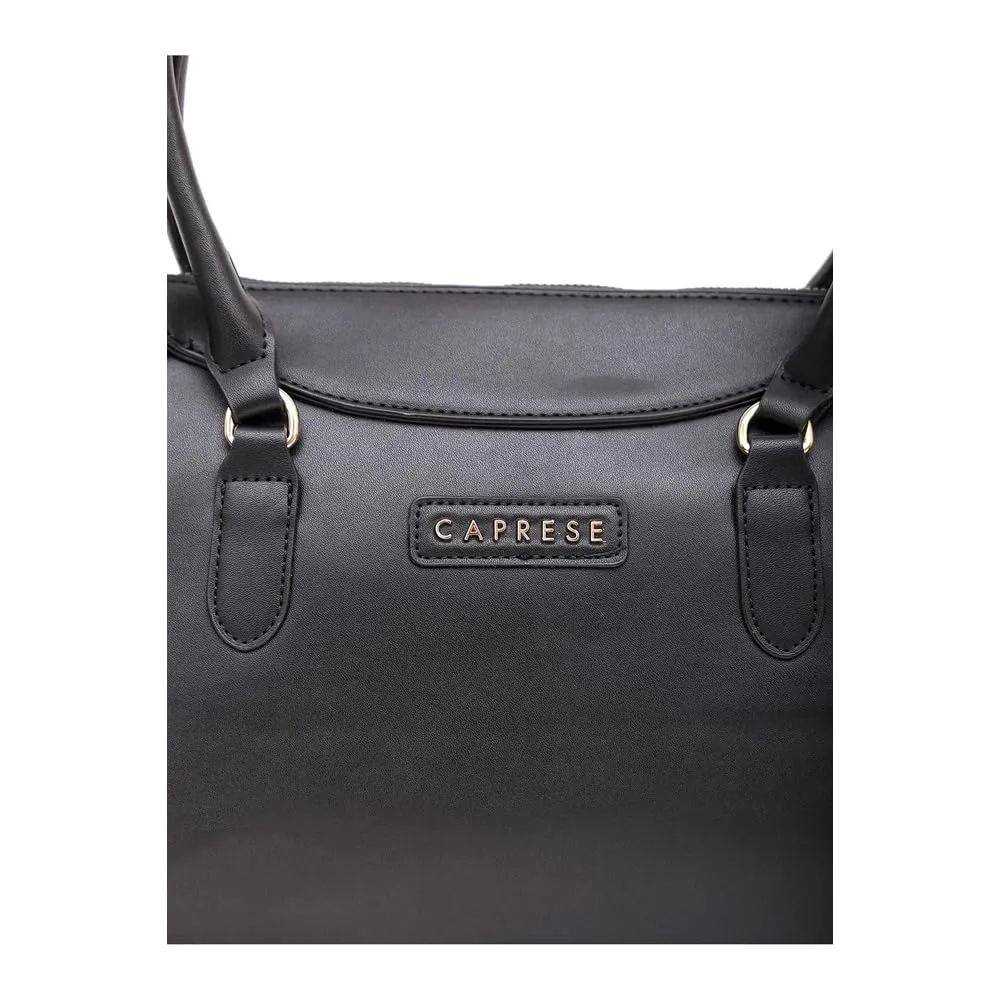 Caprese VIENNA SATCHEL SMALL BLACK SOLID WOMEN'S HANDBAG