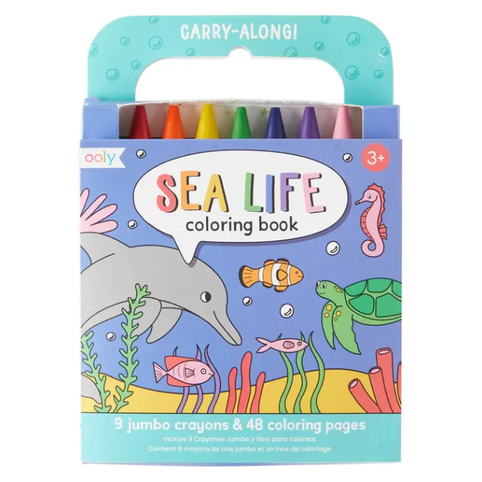 Carry Along Coloring Book Set