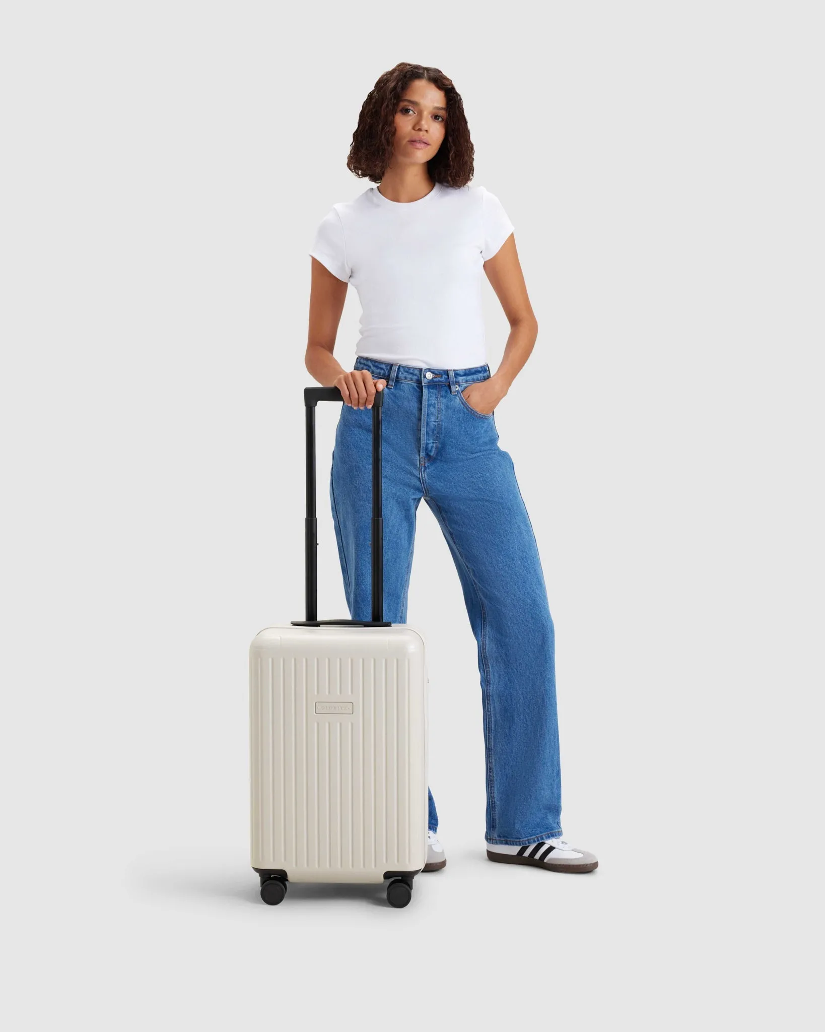 Carry On Expandable Suitcase - Moonbeam