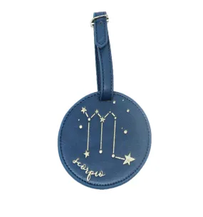 Celestial Luggage Tag Scorpio