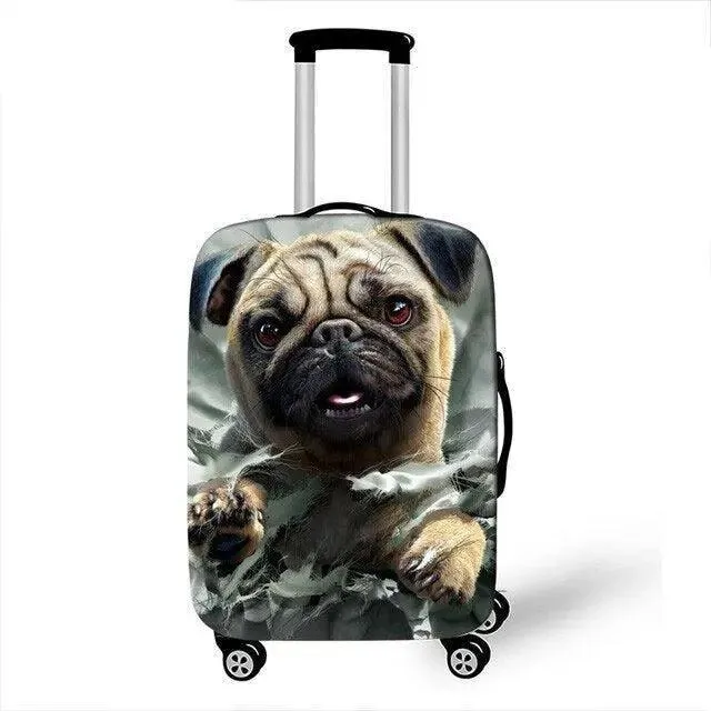 Chic Animal Print XL Luggage Protector - Your Ultimate Travel Defense