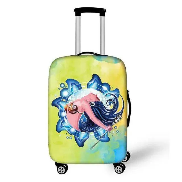 Chic Animal Print XL Luggage Protector - Your Ultimate Travel Defense