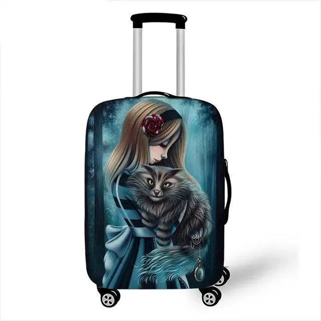 Chic Animal Print XL Luggage Protector - Your Ultimate Travel Defense