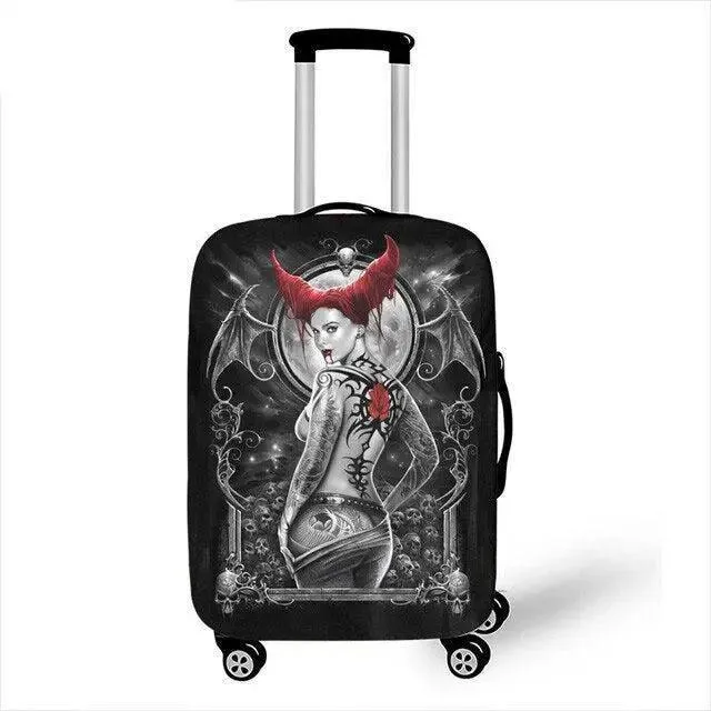 Chic Animal Print XL Luggage Protector - Your Ultimate Travel Defense