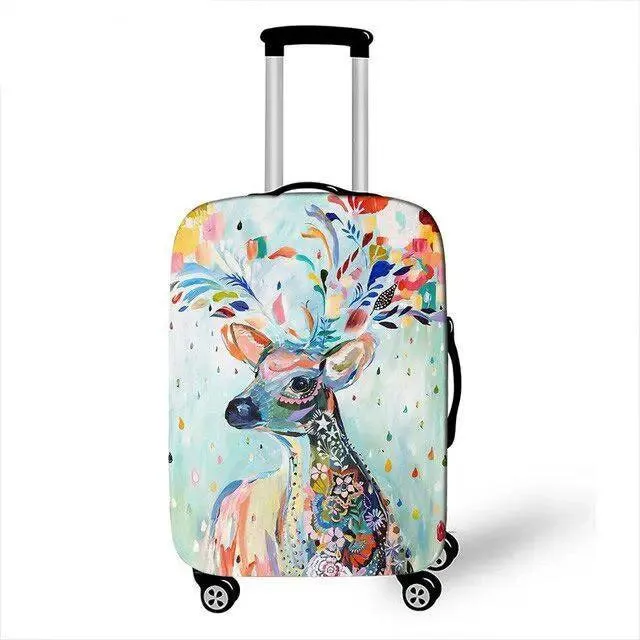 Chic Animal Print XL Luggage Protector - Your Ultimate Travel Defense