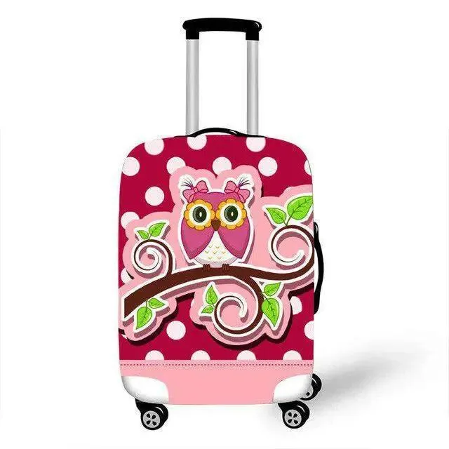 Chic Animal Print XL Luggage Protector - Your Ultimate Travel Defense