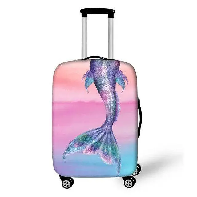 Chic Animal Print XL Luggage Protector - Your Ultimate Travel Defense