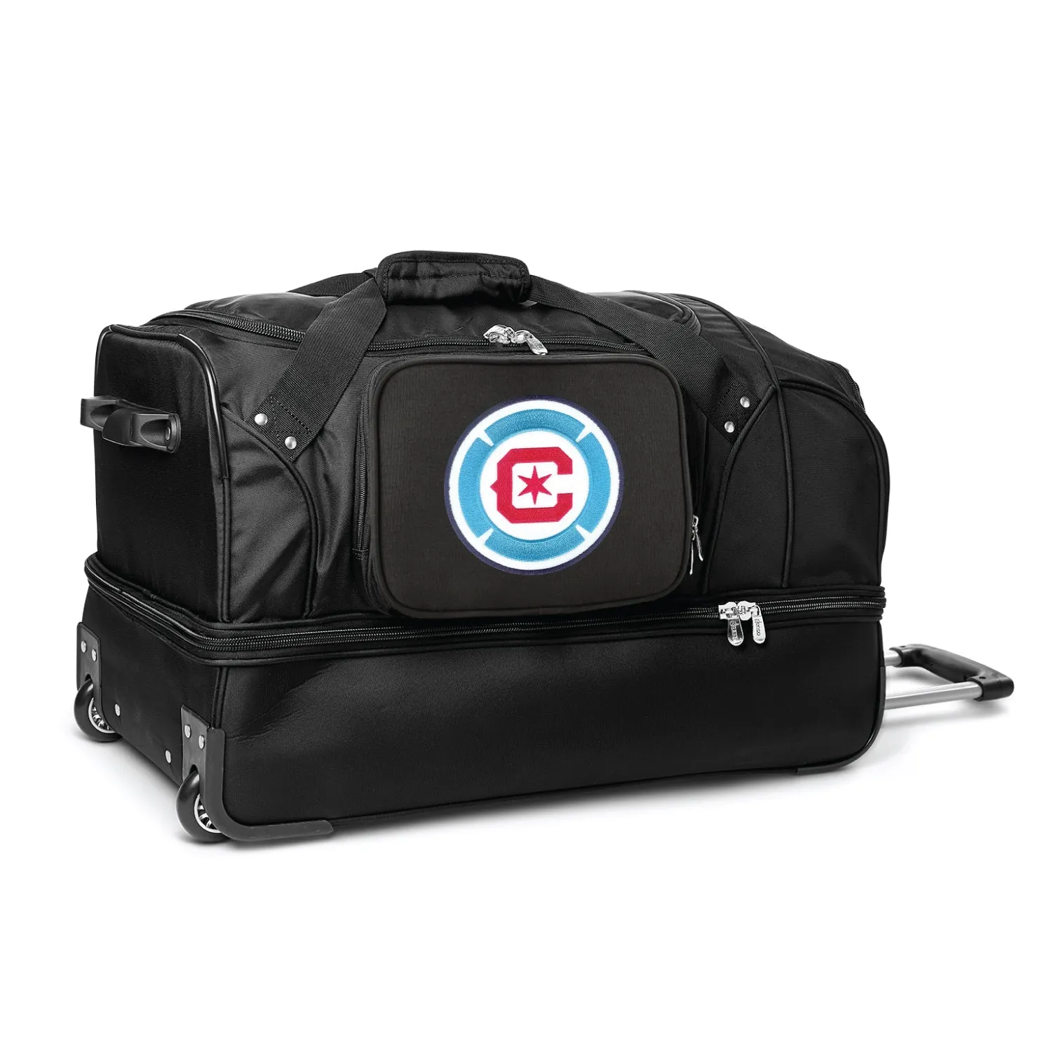 Chicago Fire FC 27" Rolling Drop Bottom Duffel