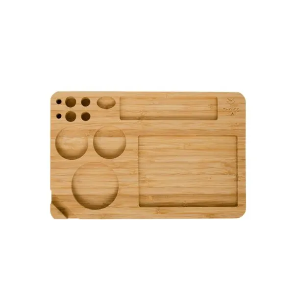 Choice Leaf Wood Rolling Tray