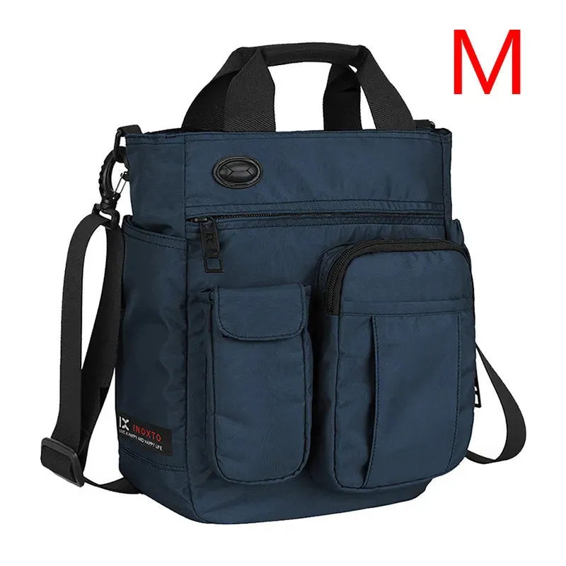 Compact Urban Messenger Bag with Waterproof Feature