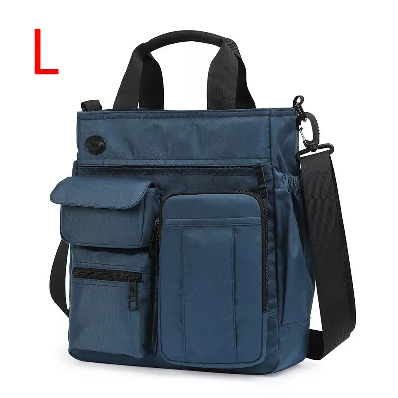 Compact Urban Messenger Bag with Waterproof Feature