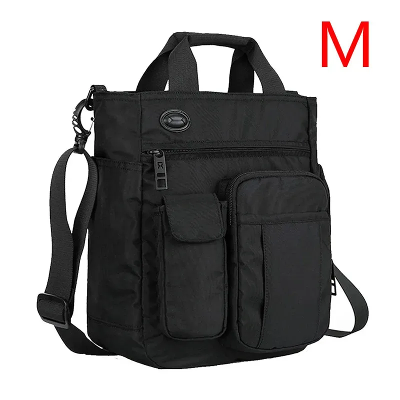 Compact Urban Messenger Bag with Waterproof Feature