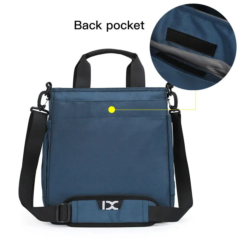 Compact Urban Messenger Bag with Waterproof Feature