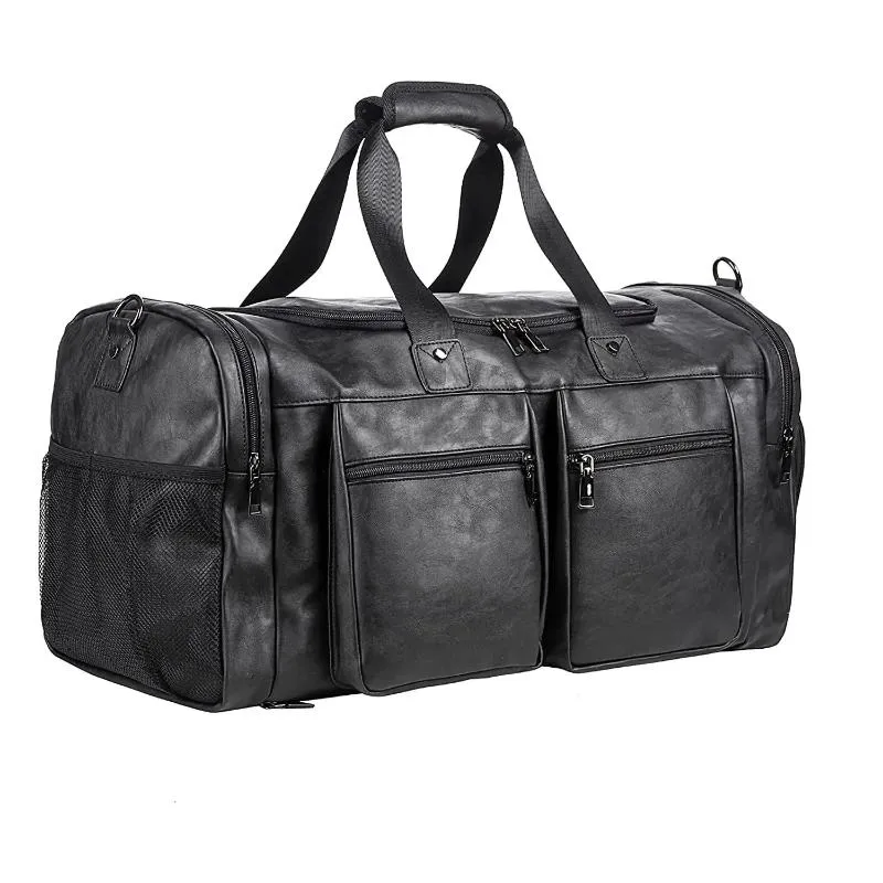 Custom Geometric Design Weekender Duffel