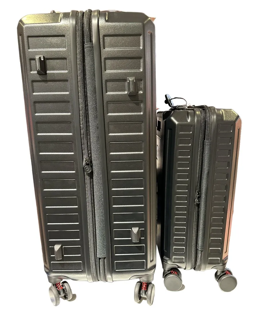 Dakar Desert Set of 3 Expandable Trolley Suitcases | Sand