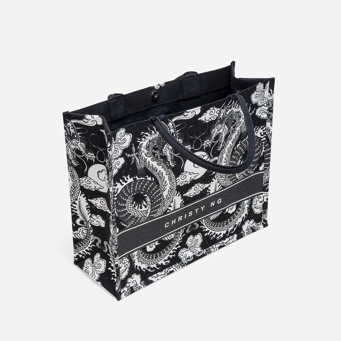 Dragon Large Canvas Tote Bag