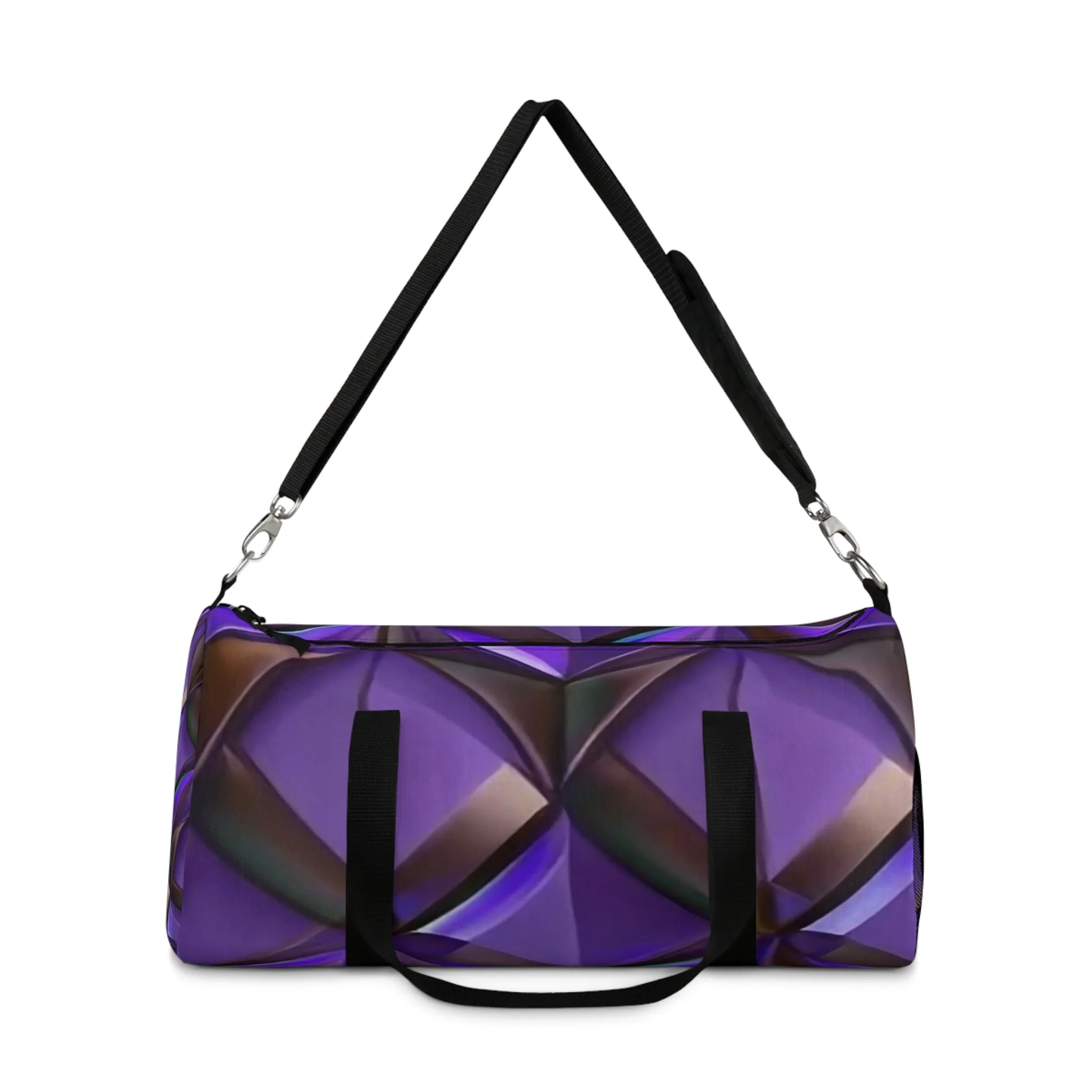 Duffel Bag-Purple Diamond