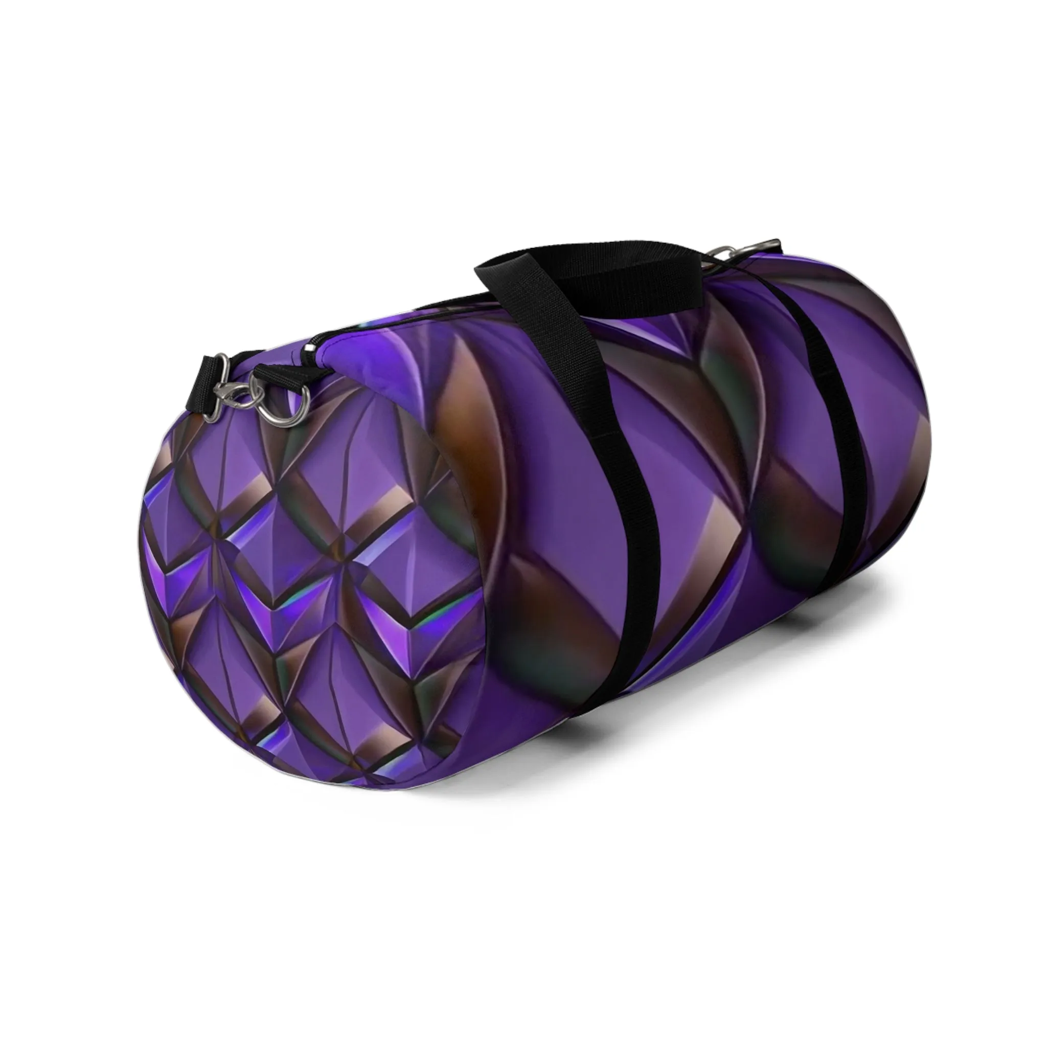 Duffel Bag-Purple Diamond