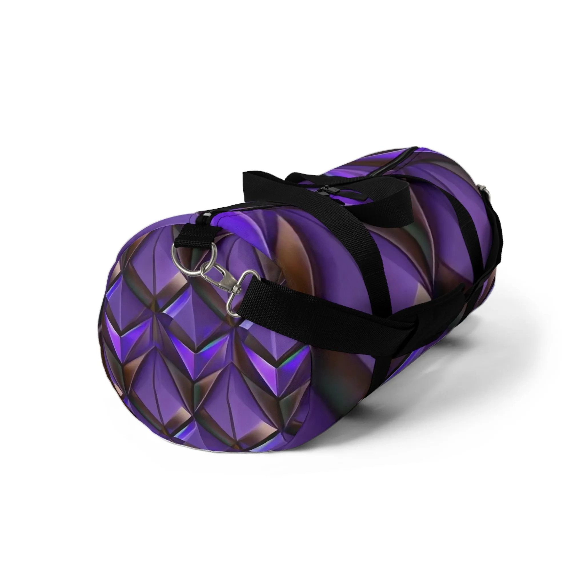 Duffel Bag-Purple Diamond