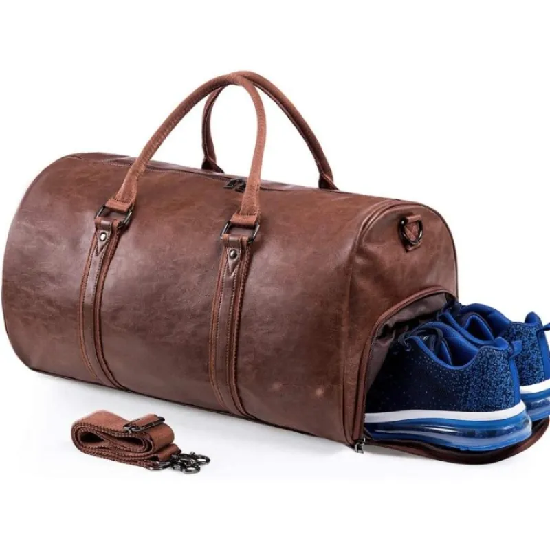 Duffel Waterproof Bag With Shoe Pouch