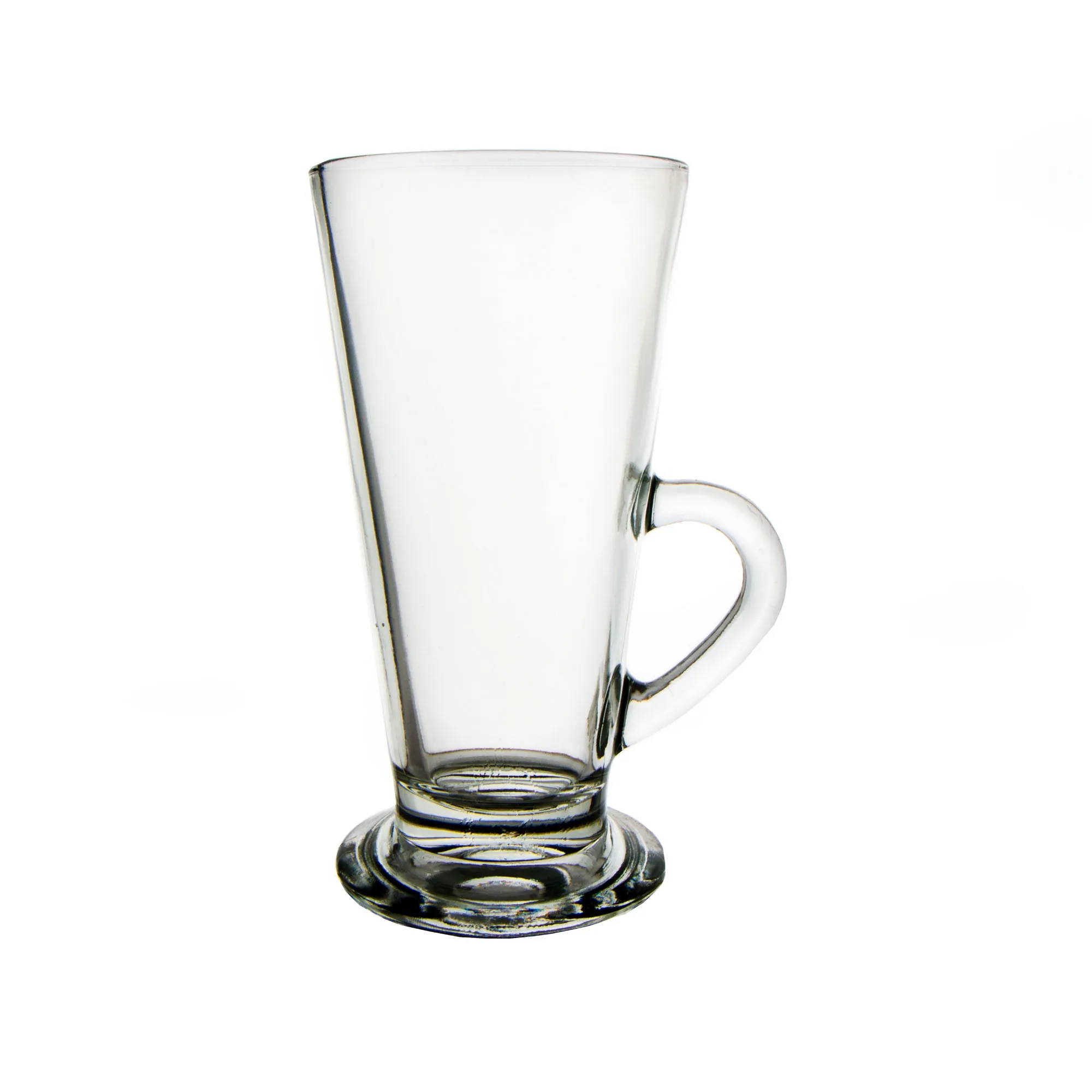 Glass Latte Coffee Mug 280ml 3pack