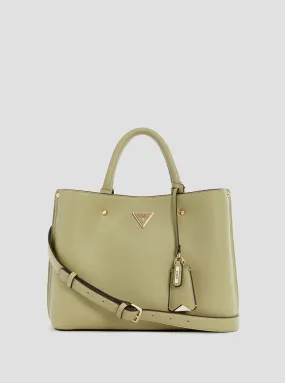 Green Meridian Girlfriend Satchel Bag