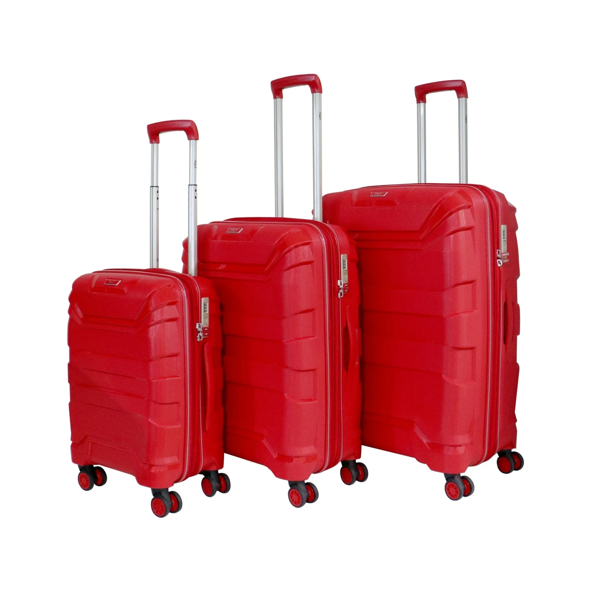 Hamilton HardSuitcase Red Set of 3