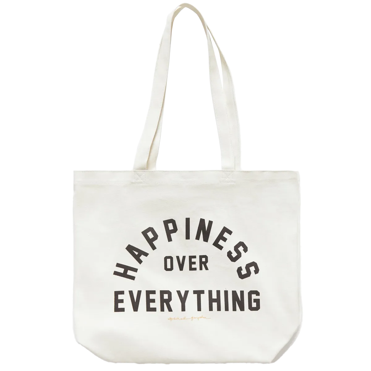 Happiness Canvas Tote