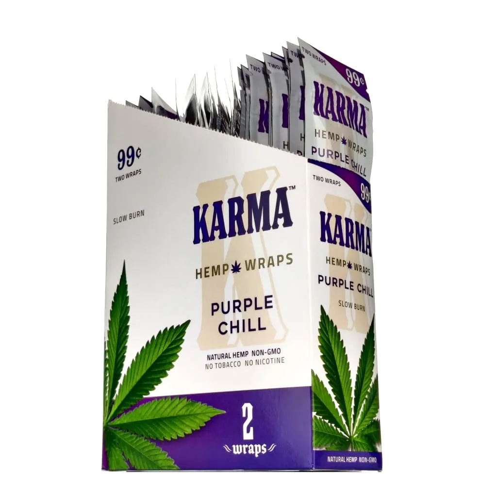 Karma Hemp Wraps: Clean Wraps For Legal Blends With Straws