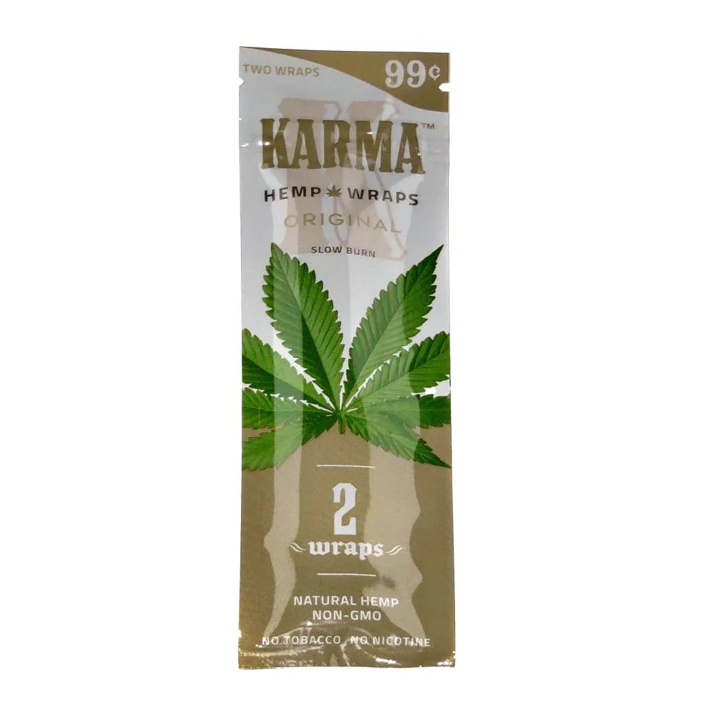 Karma Hemp Wraps: Clean Wraps For Legal Blends With Straws