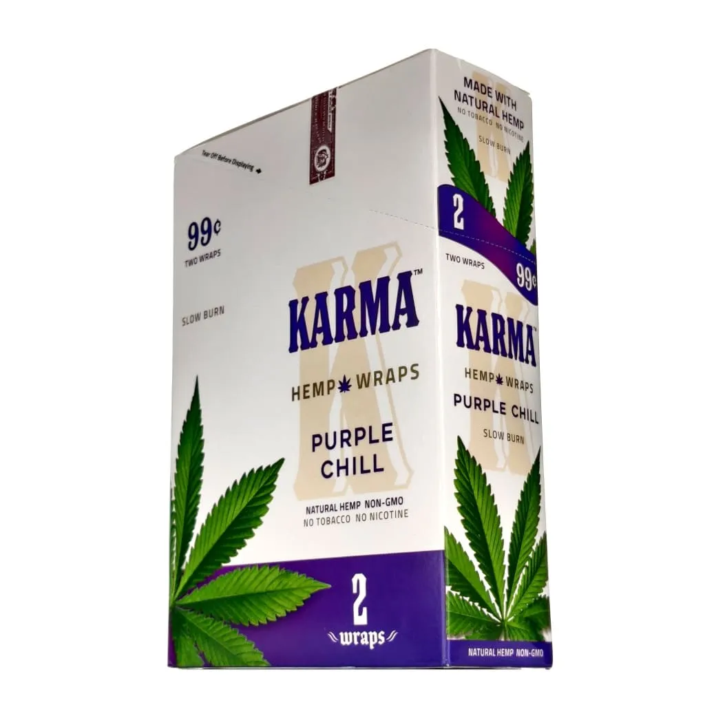 Karma Hemp Wraps: Clean Wraps For Legal Blends With Straws