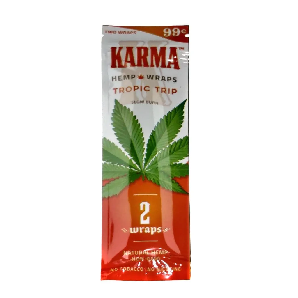 Karma Hemp Wraps: Clean Wraps For Legal Blends With Straws