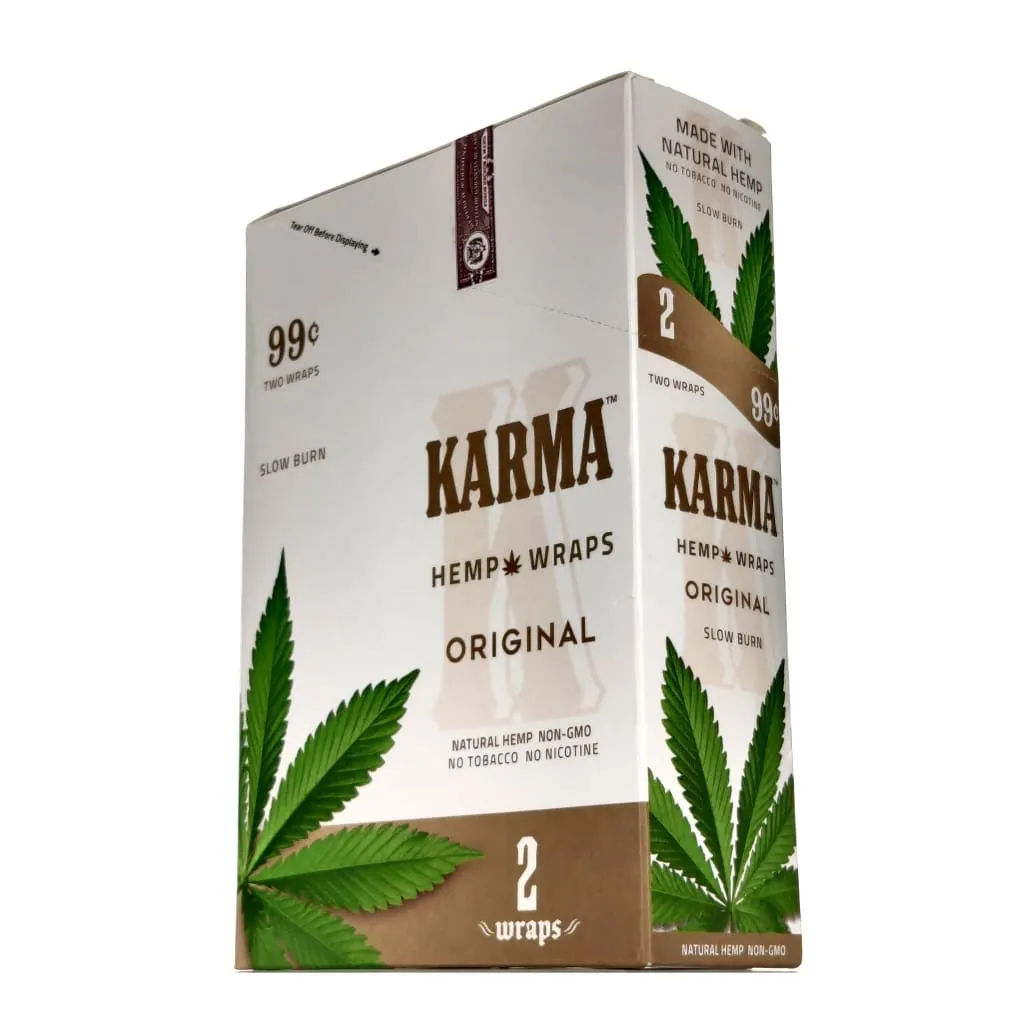 Karma Hemp Wraps: Clean Wraps For Legal Blends With Straws