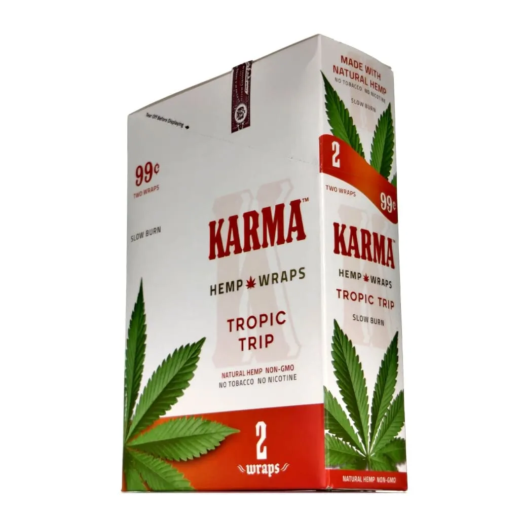 Karma Hemp Wraps: Clean Wraps For Legal Blends With Straws