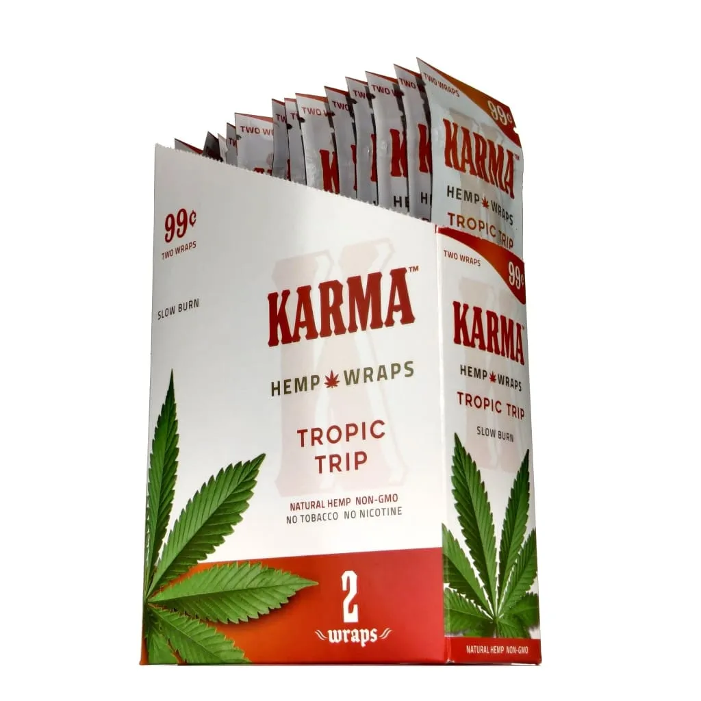 Karma Hemp Wraps: Clean Wraps For Legal Blends With Straws