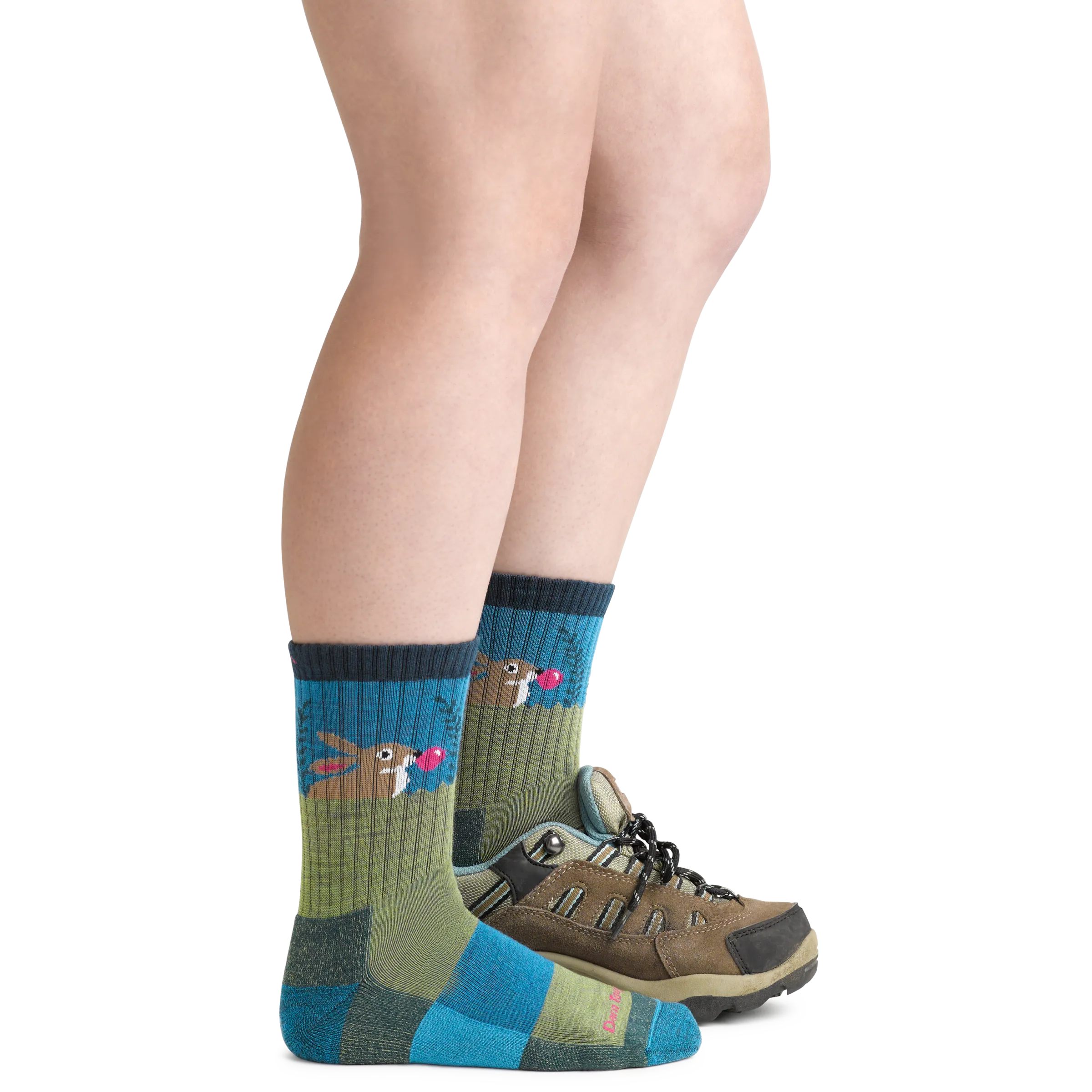 Kids Bubble Bunny Jr. Micro Crew  Lightweight  Sock